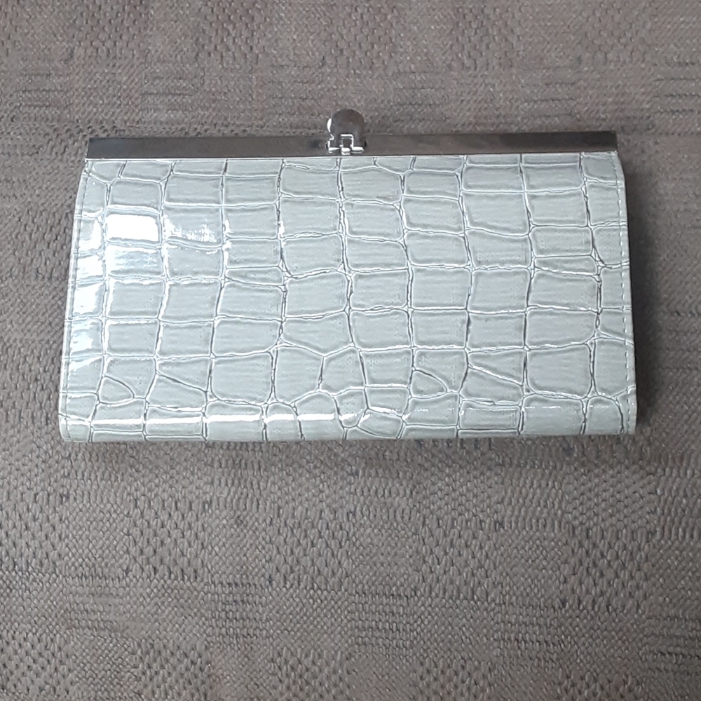 Sasha Grey Snakeskin pattern wallet